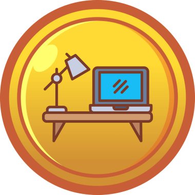 bilgisayar simgesi vektör illüstrasyonu