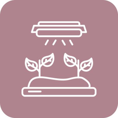 Güzellik ve doğa simgelerinin vektör çizimi