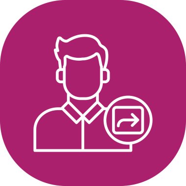 Modern bir tablet simgesinin vektör illüstrasyonu