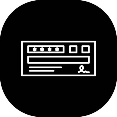 Ağ simgesi. vektör illüstrasyonundaki simgeyi sil