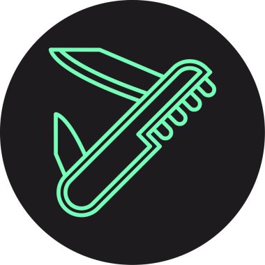 Uçak simgesinin vektör illüstrasyonu