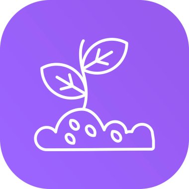 Bitkinin vektör illüstrasyonu