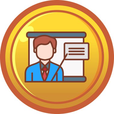 iş simgesi, vektör resimleme