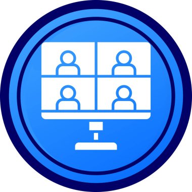 İnsan simgesinin vektör illüstrasyonu