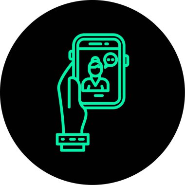 vektör akıllı saat simgesi