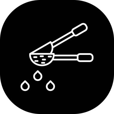 Gıda simgesinin vektör illüstrasyonu