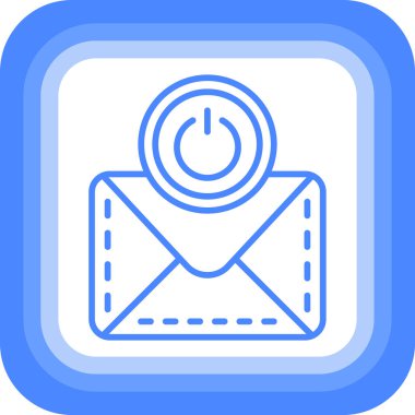 e-posta simgesi doldurulmuş - taslak biçimi