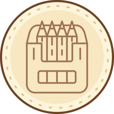 Modern b 'nin vektör illüstrasyonu eksik simgesi