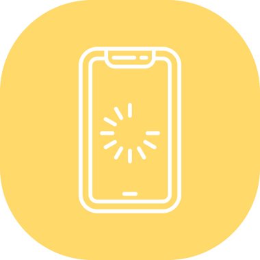 vektör telefon simgesi çizimi