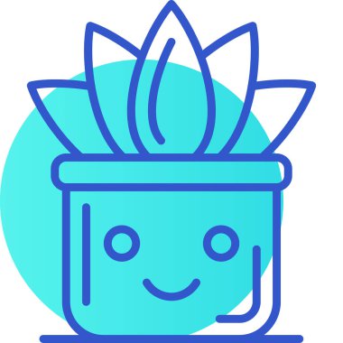 Kaktüs saksı ikonu