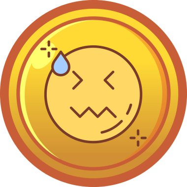 emoji simgesi simgesi olan para