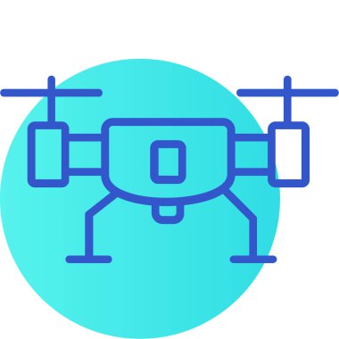 İHA. Web simgesi basit illüstrasyon