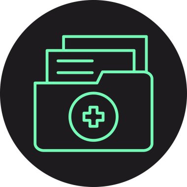 Dizin simgesi, vektör illüstrasyonu basit tasarım