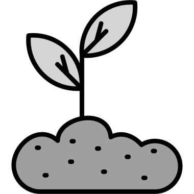 Bahçe bitkisi Basit resimleme