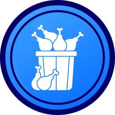 Taç ve taç simgesi, basit bir çizim.