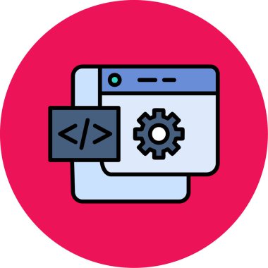 Vektör çizimi. simge web tasarımı
