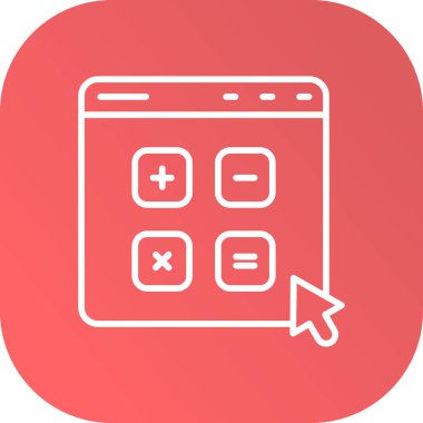 Cep telefonu simgesi, vektör illüstrasyonu