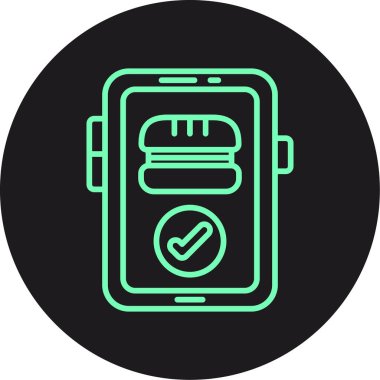 seo modern simgesinin vektör illüstrasyonu