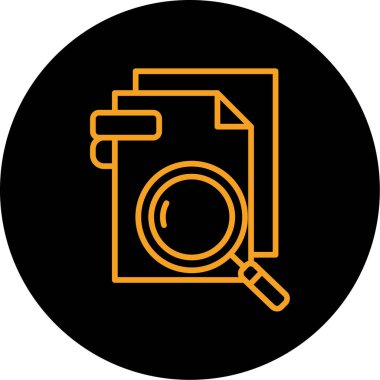 Kamera. Web simgesi basit illüstrasyon