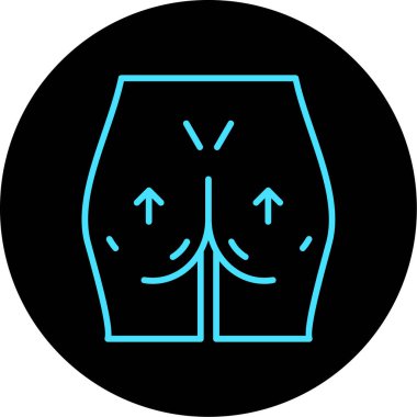 Eşsiz Kısa Vektör Satır Simgesi