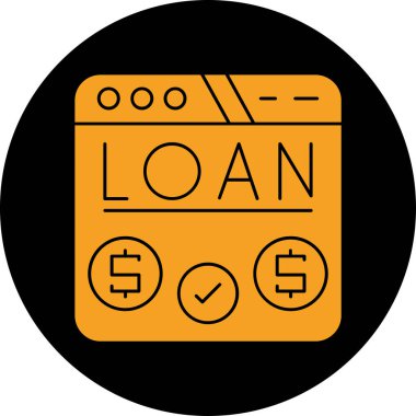 Krean simgesi vektör illüstrasyonu