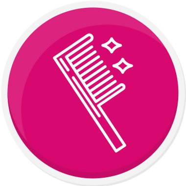 trend biçimi izole edilmiş arkaplanda fırça simgesi