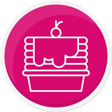 Bir noel simgesinin vektör illüstrasyonu