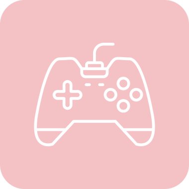 joystick düz vektör simgesi