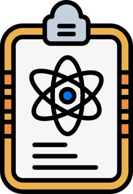 Bilim ve teknoloji konsept simgesi