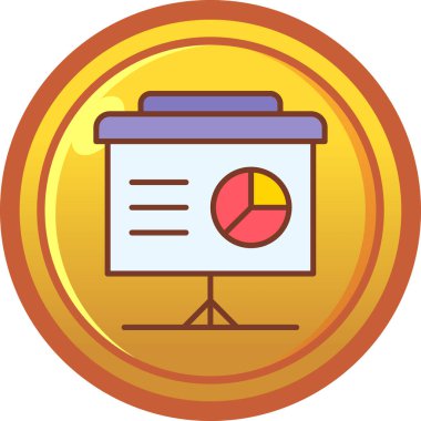 grafik iş grafik simgesi doldurulmuş dış hat biçimi