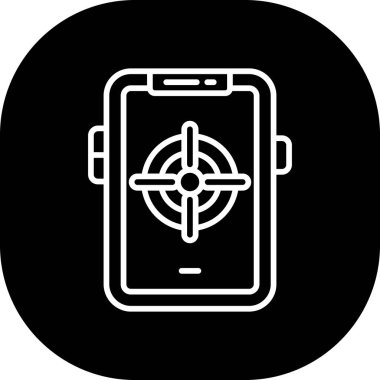 seo modern simgesinin vektör illüstrasyonu