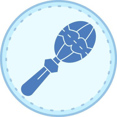 golf ikonu vektör illüstrasyonu