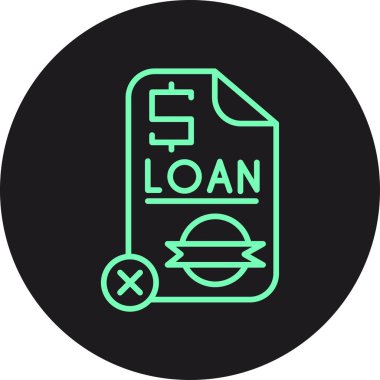 Krean simgesi vektör illüstrasyonu