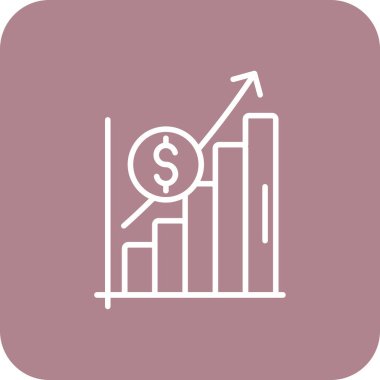 grafik ikonu vektör illüstrasyonu