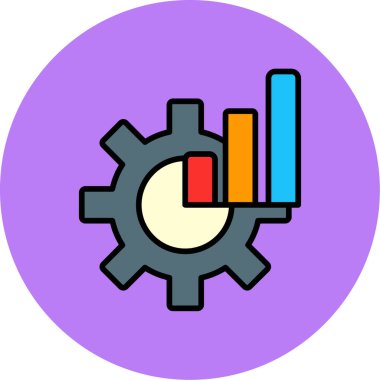 Analiz et. Web simgesi basit tasarım