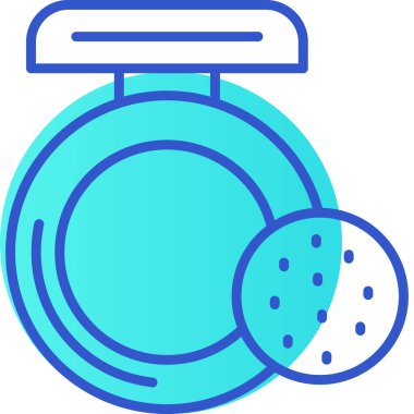 Temizlik. Web simgesi basit illüstrasyon