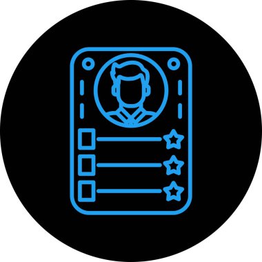 Seo modern simgesinin vektör çizimi, konsept