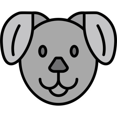 hayvan ayı simge vektör çizim