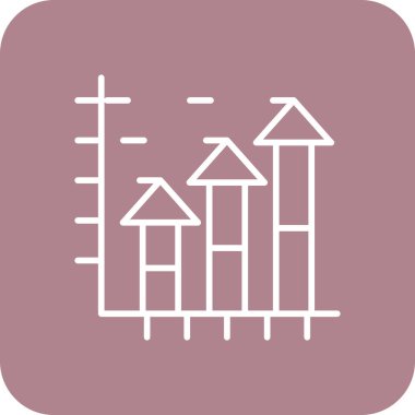 Modern simgenin vektör illüstrasyonu