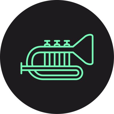 Trompet simgesi illüstrasyonu