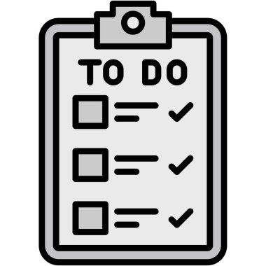 kontrol listesi simgesi, özet biçimi