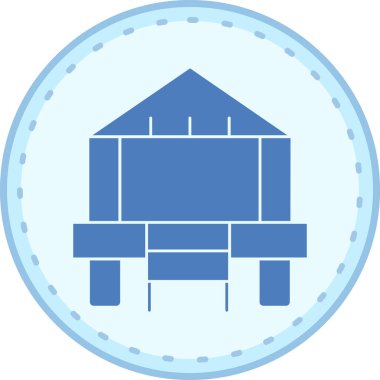 ev simgesi vektör illüstrasyonu