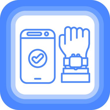 el simgesi vektör illüstrasyonu