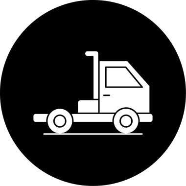 kamyon vektör simgesi modern illüstrasyon tasarımı