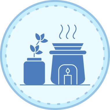 bitki simgesi, vektör illüstrasyonu