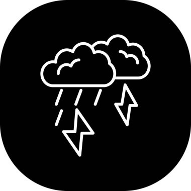 Hava simgesinin vektör illüstrasyonu