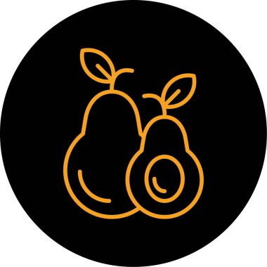 Gıda simgesinin vektör illüstrasyonu