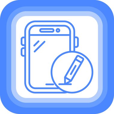 telefon simgesi, vektör illüstrasyonu