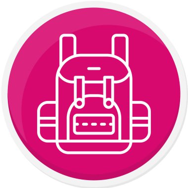 Bir robot simgesinin vektör illüstrasyonu