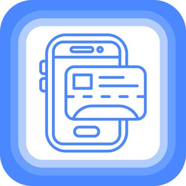 Telefon simgesi vektör illüstrasyonu